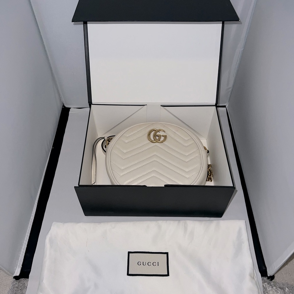Used GG Marmont leather crossbody